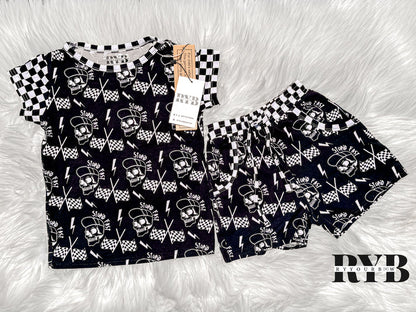 Stupid Fast Shirt + Shorts Set Bamboo