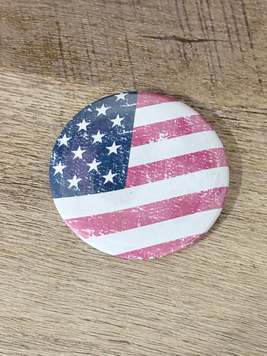 American flag theme fridge magnets