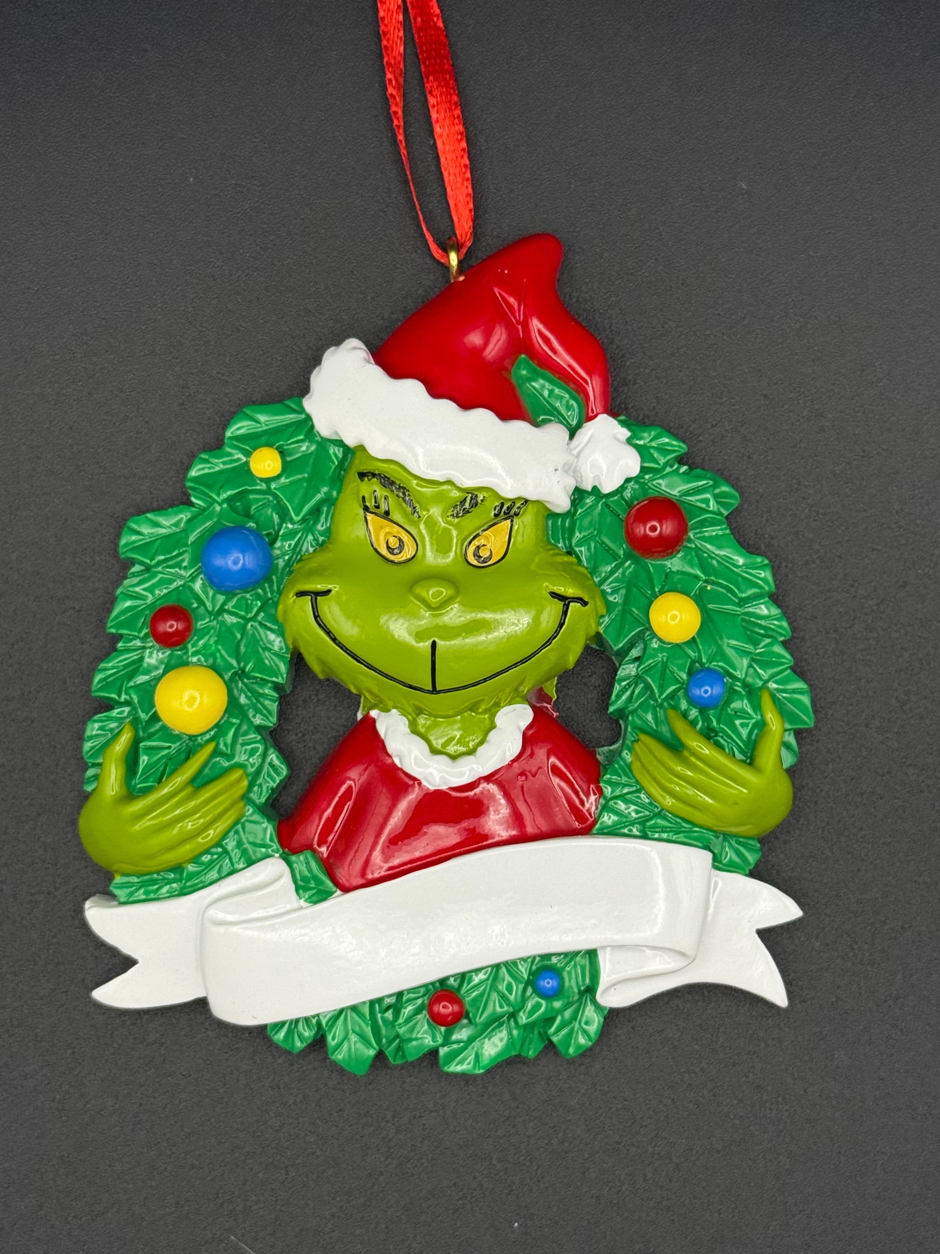 Green Furry Specialty Ornament