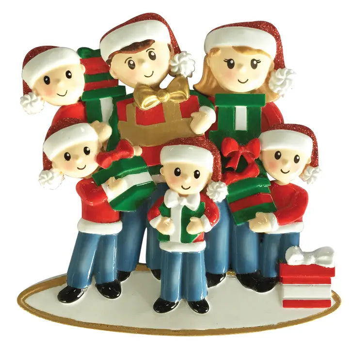 Family Carrying Presents 6