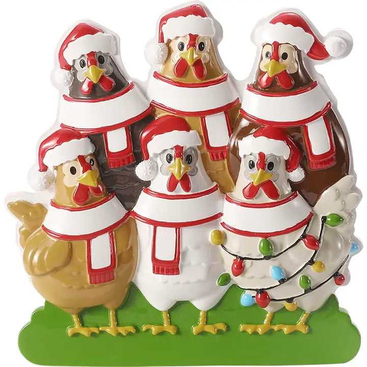 Farm Chicken Family 6