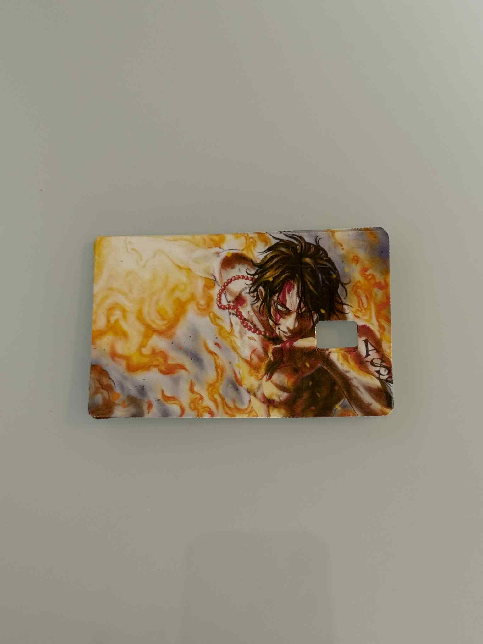 One Piece Credit Card Stickers