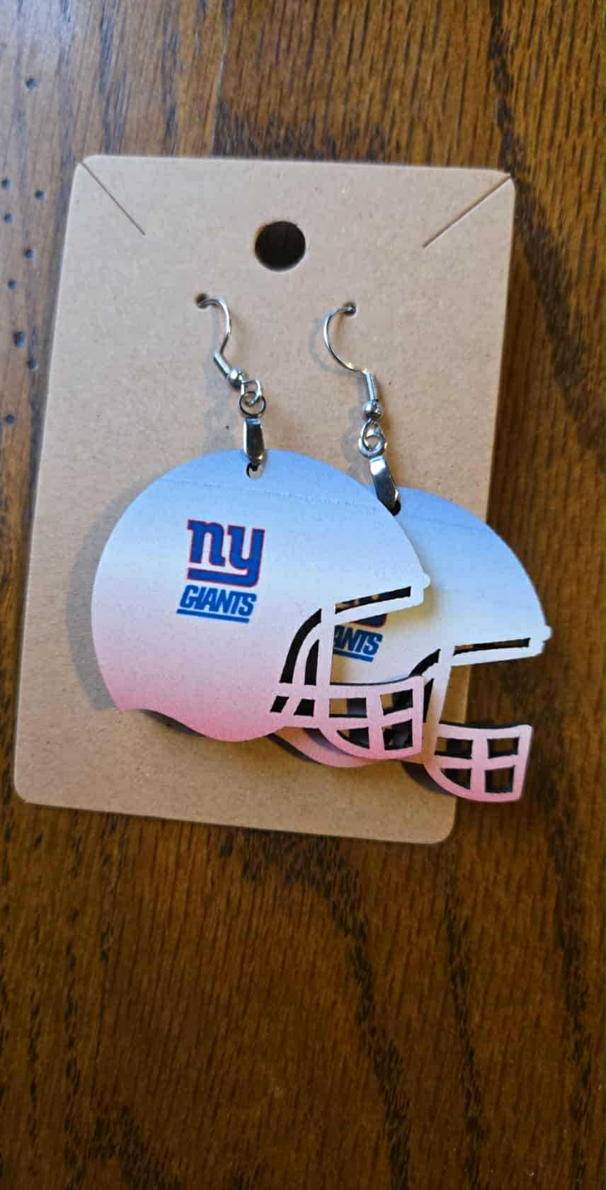 Giants New York Earrings