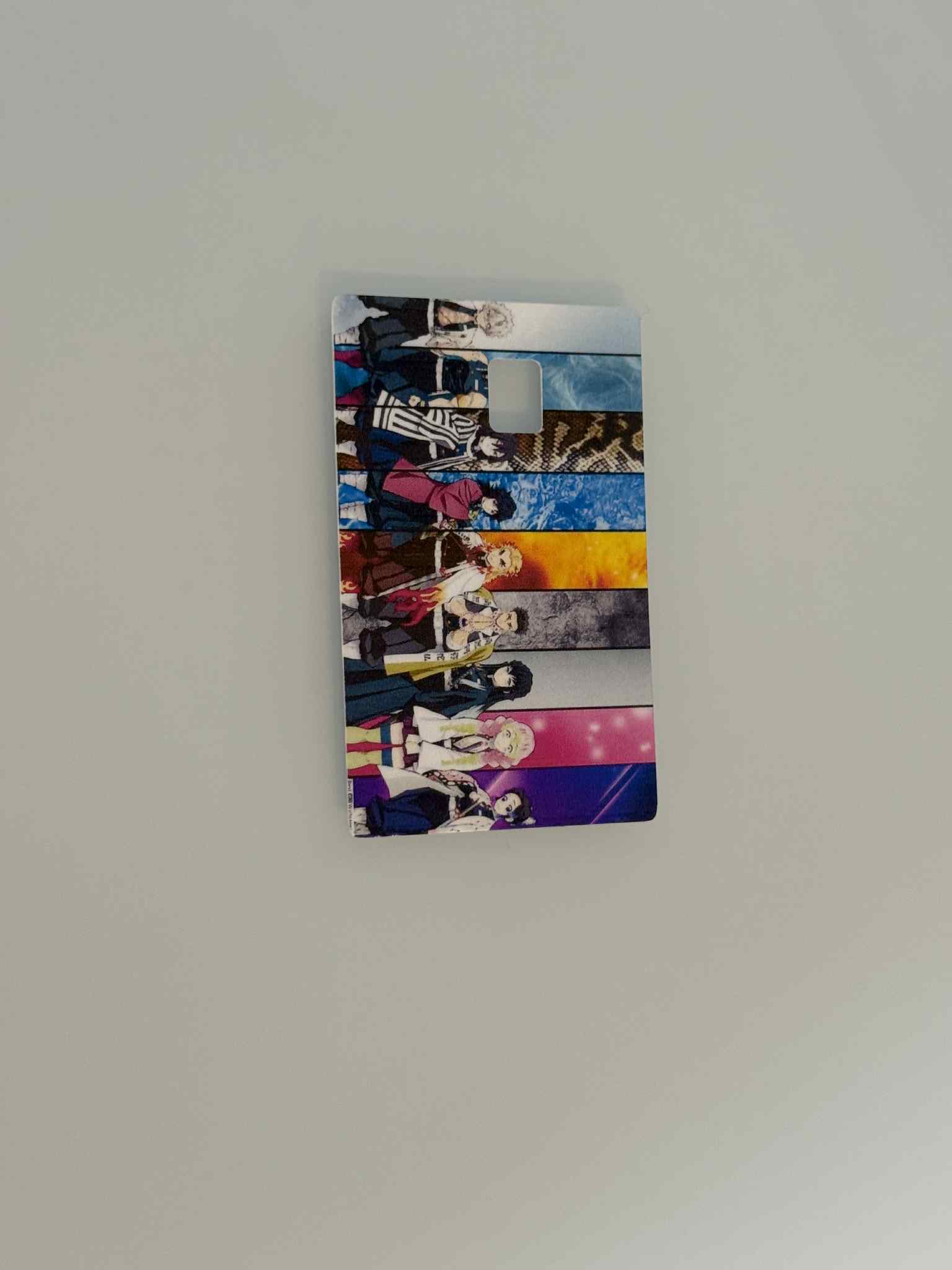 Demon Slayer Credit Card Stickers