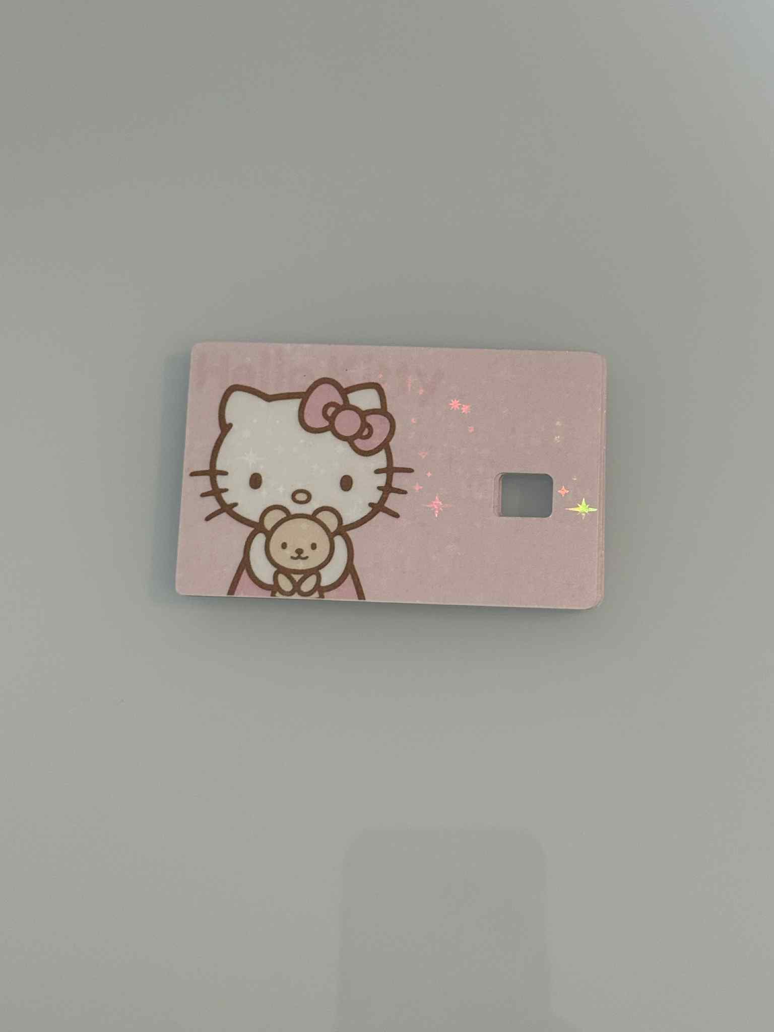 Hello Kitty Theme Credit Card Stickers