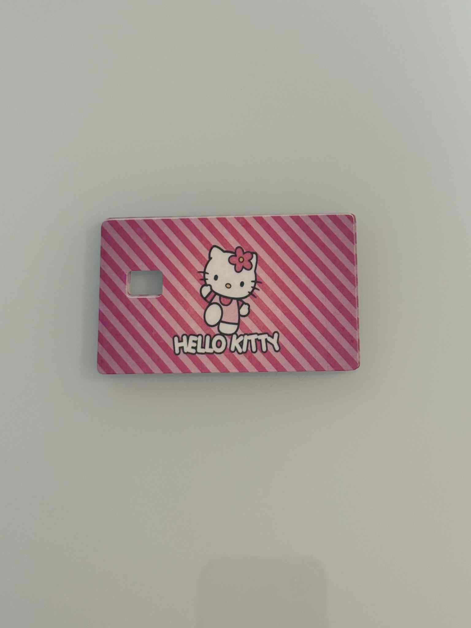 Hello Kitty Theme Credit Card Stickers