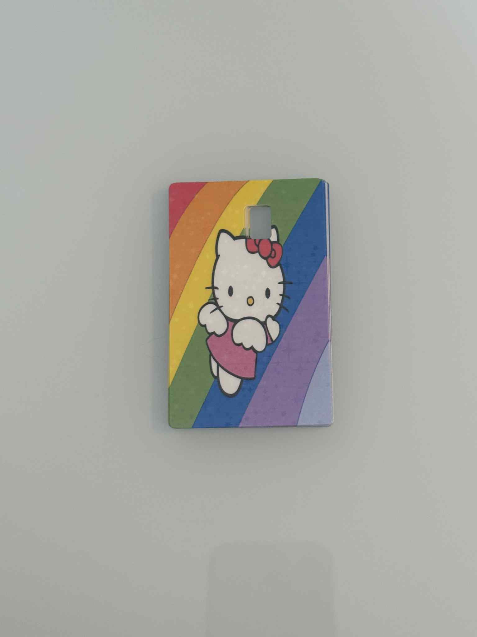 Hello Kitty Theme Credit Card Stickers