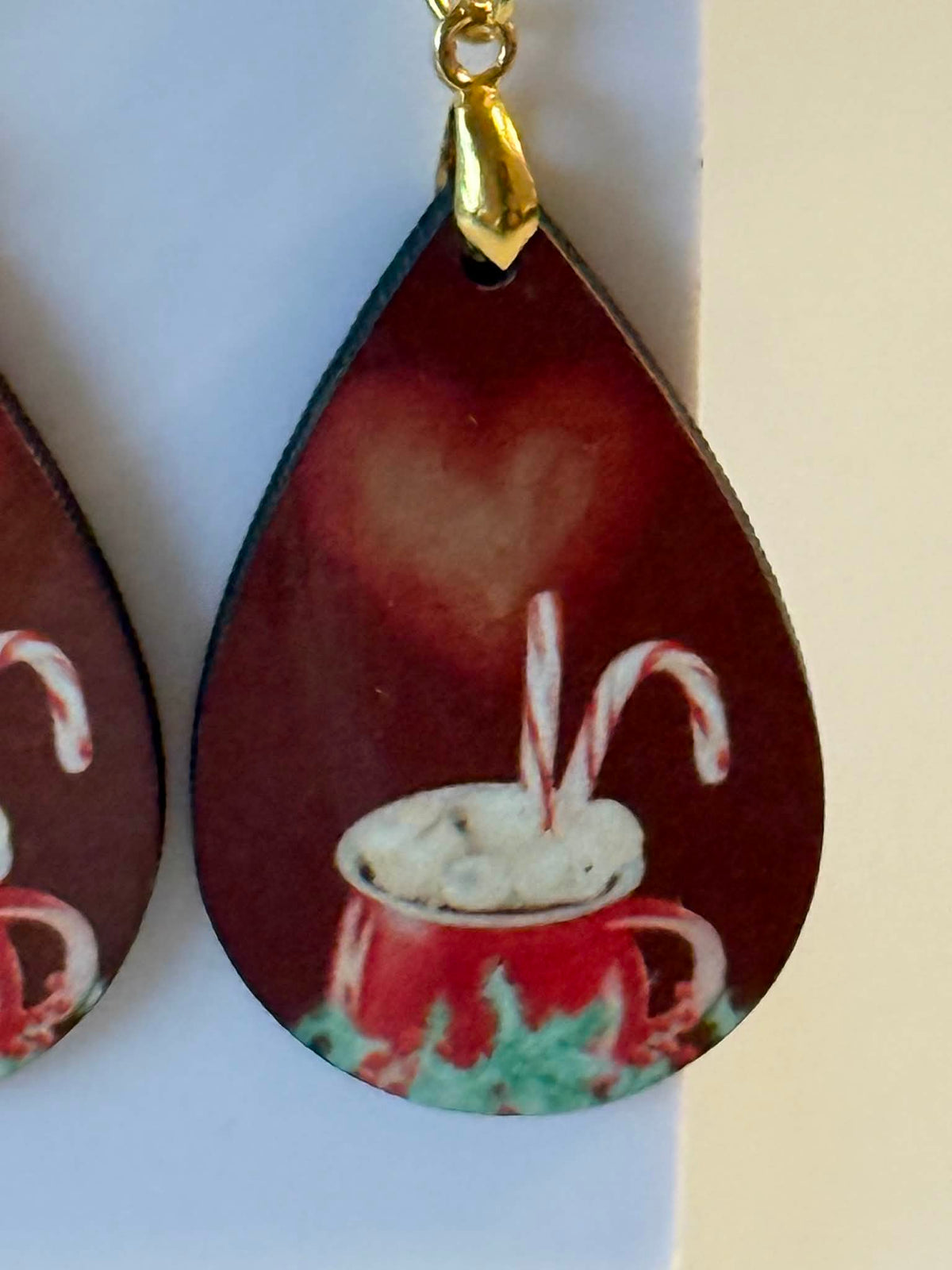 Food Tear Drop Earrings