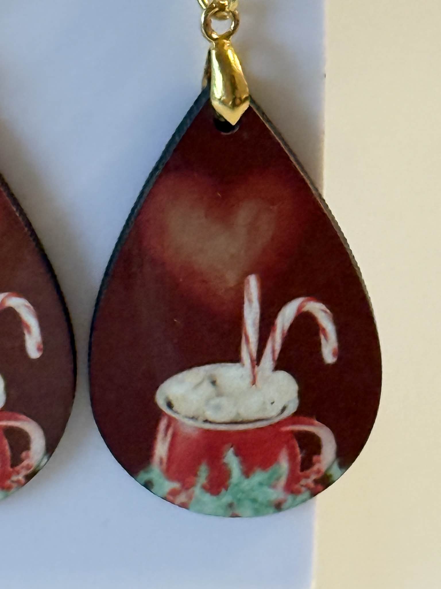 Food Tear Drop Earrings
