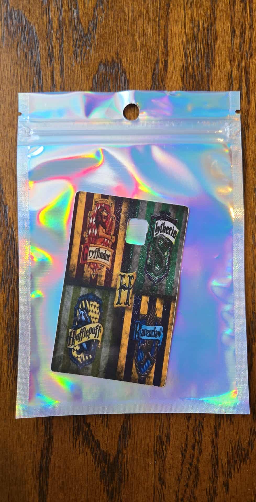 Harry Potter Theme Credit Card Stickers