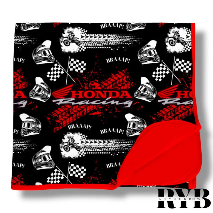 Red Team Bamboo Double Sided Blanket