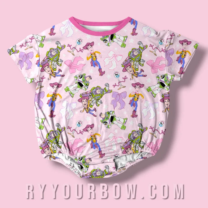 You've Got A Friend in Me Pink Romper