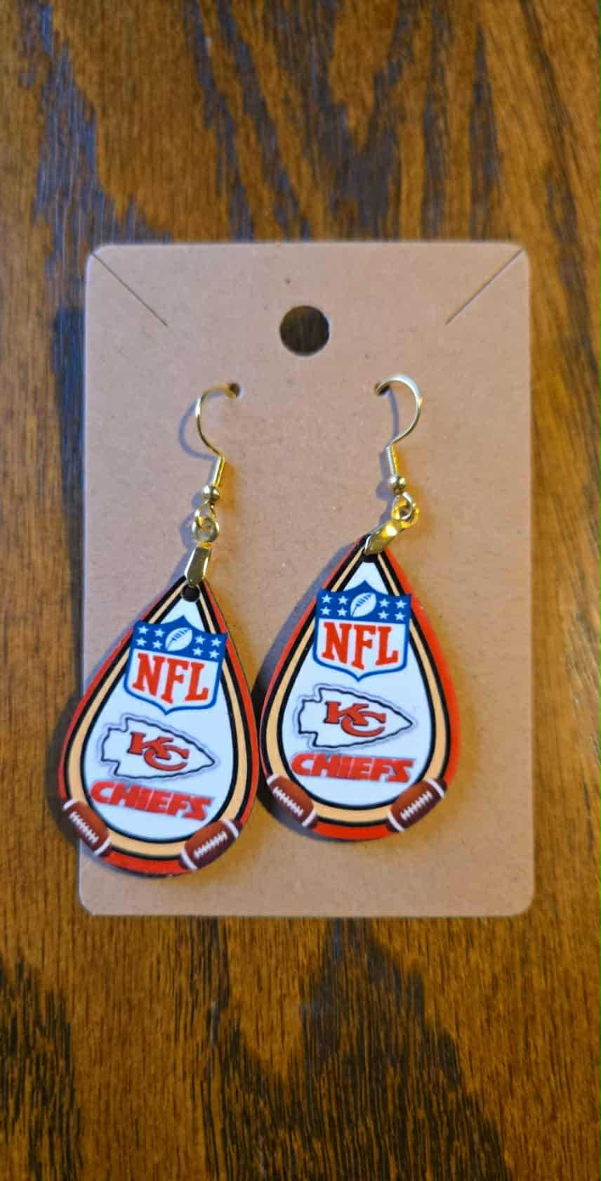 Chiefs Kansas Earrings