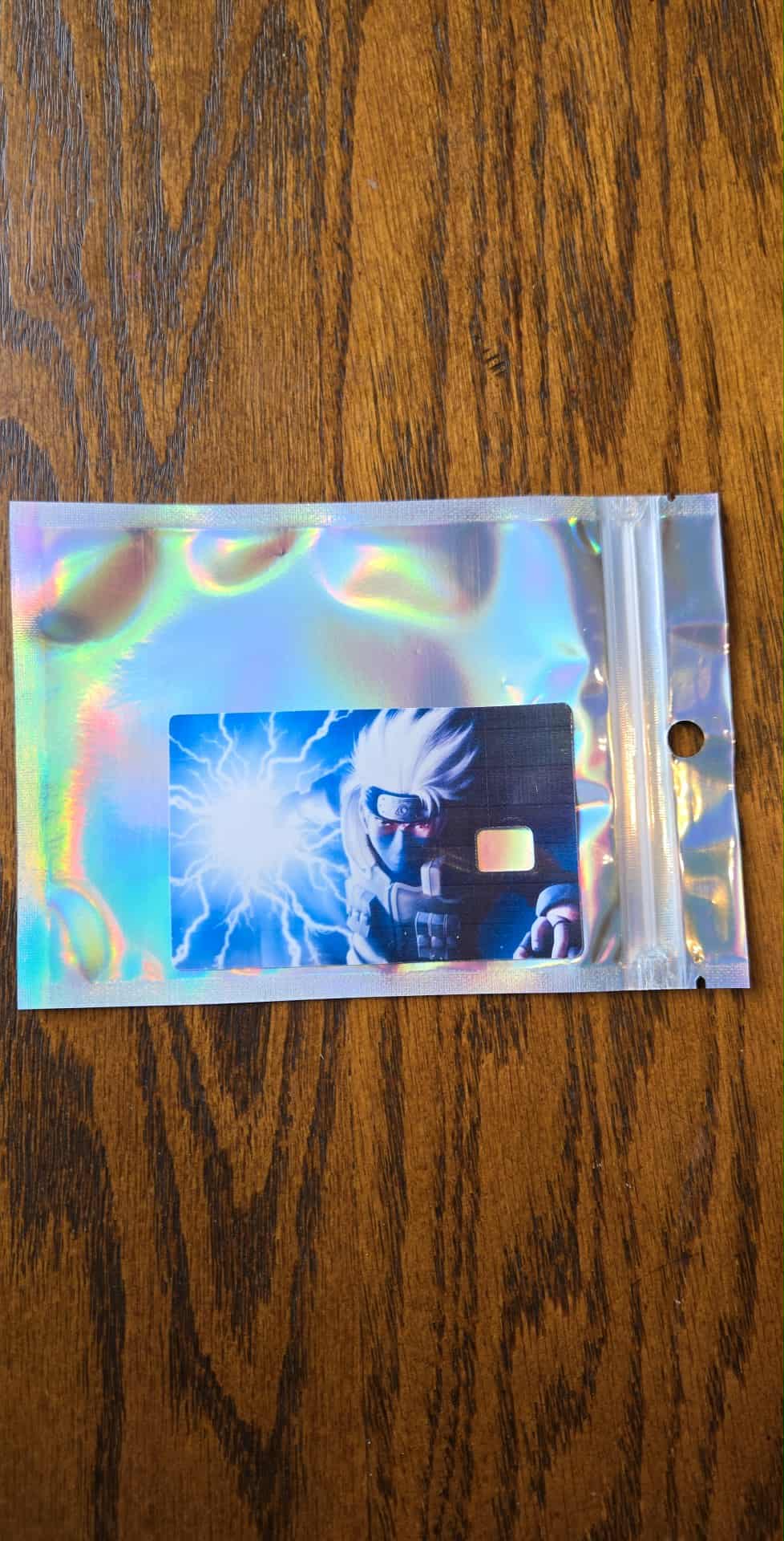 Naruto Credit Card Stickers