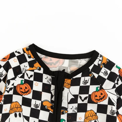 Halloween Skateboard Ghost Pumpkin Zippy