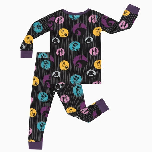 NBC Black Fantasy Journey Halloween 2 Piece Pj Set