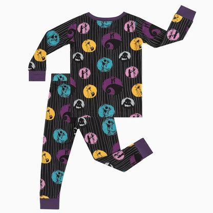 NBC Black Fantasy Journey Halloween 2 Piece Pj Set