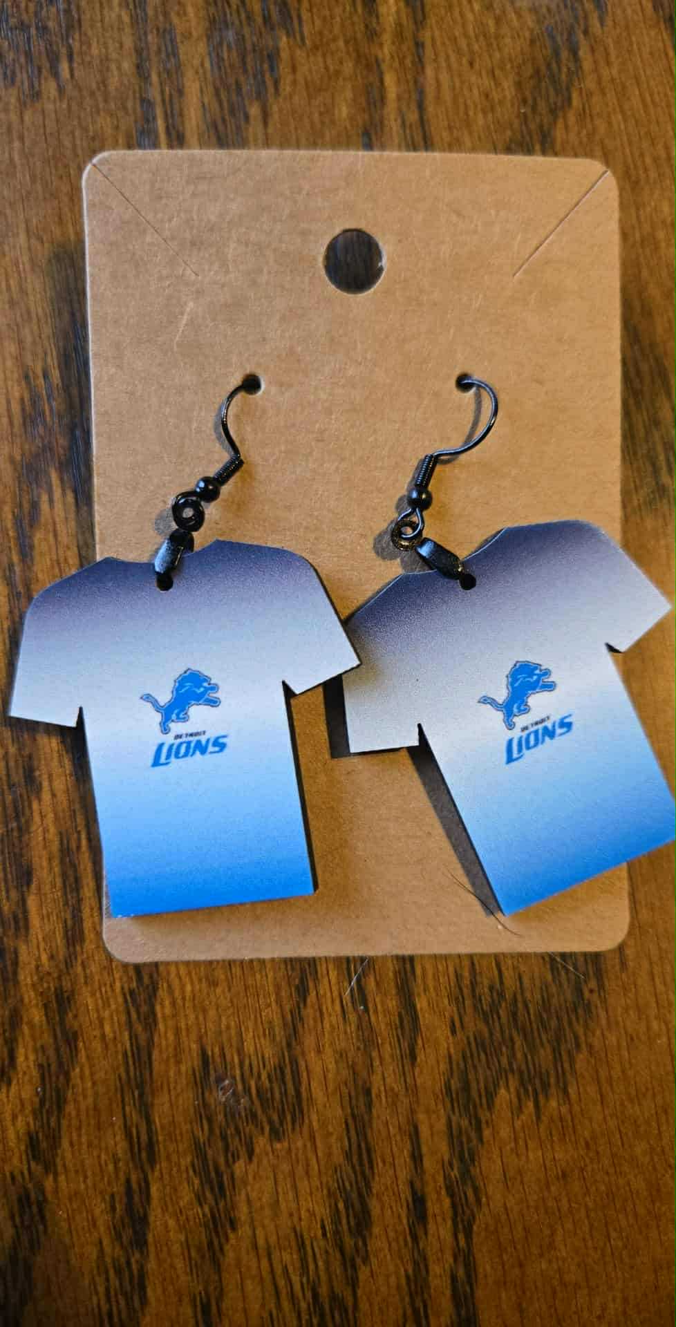 Lions Detroit Earrings