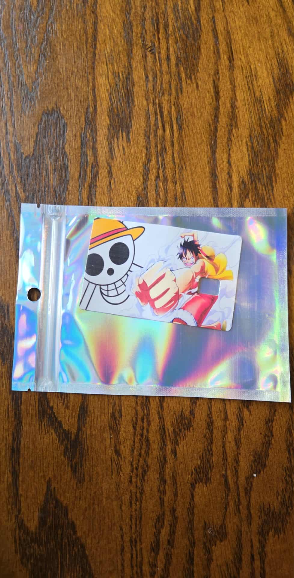 One Piece Credit Card Stickers