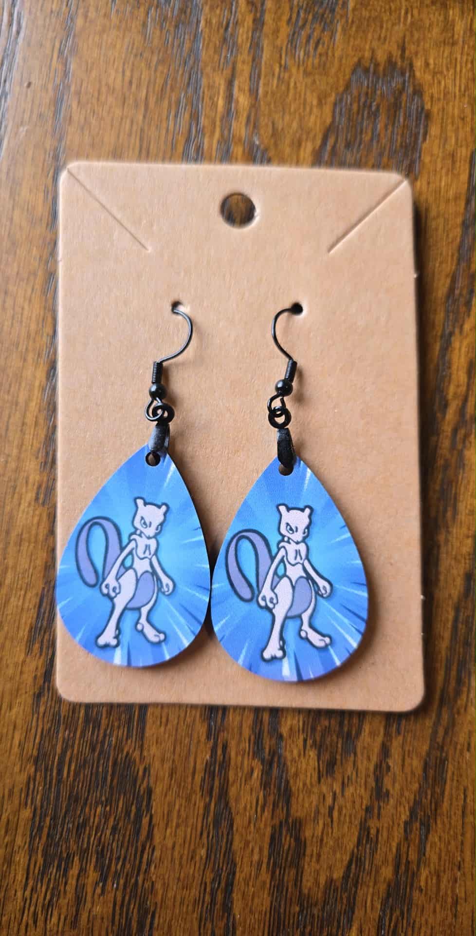 Pokemon Design Tear Drop Earrings