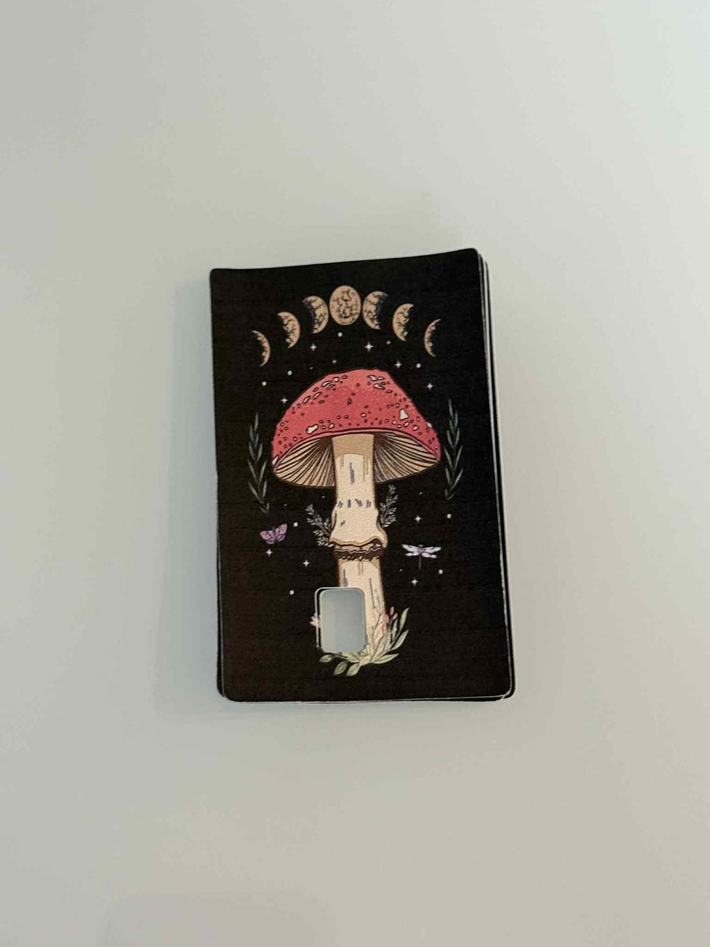 Mushrooms Theme Credit Card Stickers