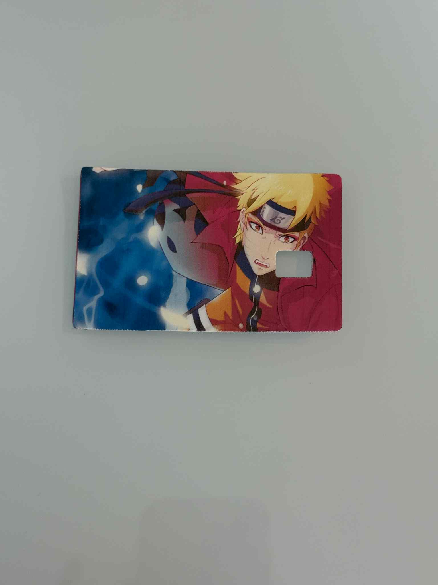 Naruto Credit Card Stickers