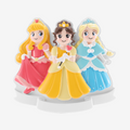 Three Princesses- Child Ornament