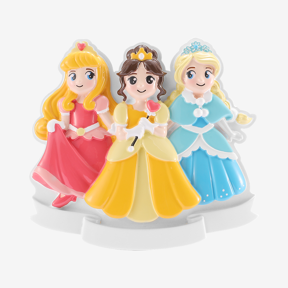Three Princesses- Child Ornament