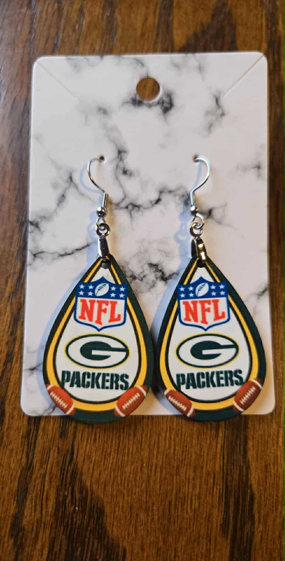Packers Green Bay Earrings