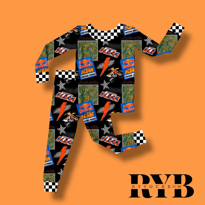 KTM 2 Piece Set Long Sleeve Top + Pants