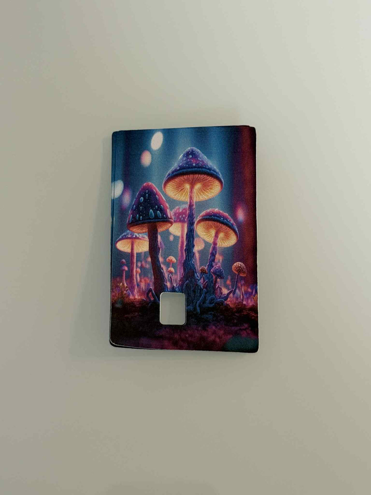 Mushrooms Theme Credit Card Stickers