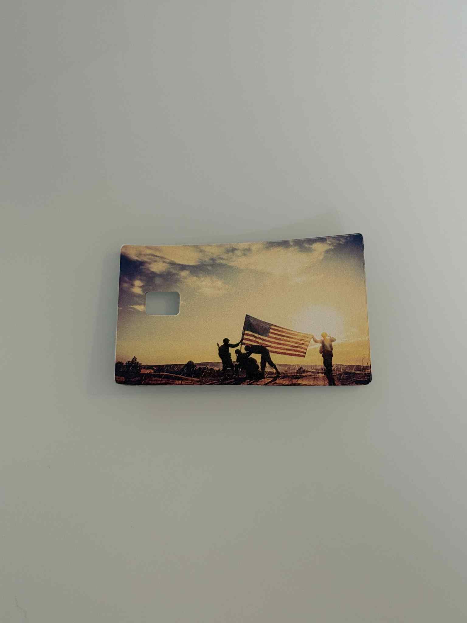Military Theme Credit Card Stickers