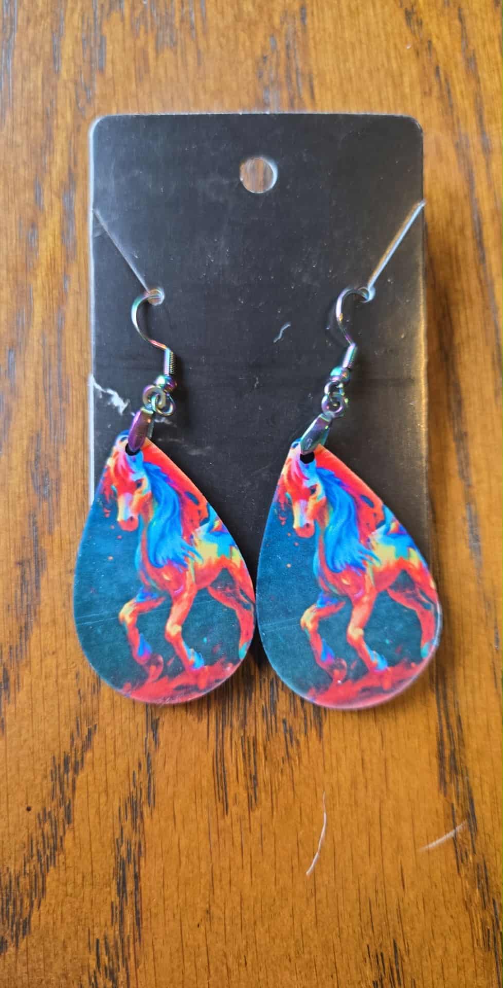 Animal Themed Tear Drop Earrings