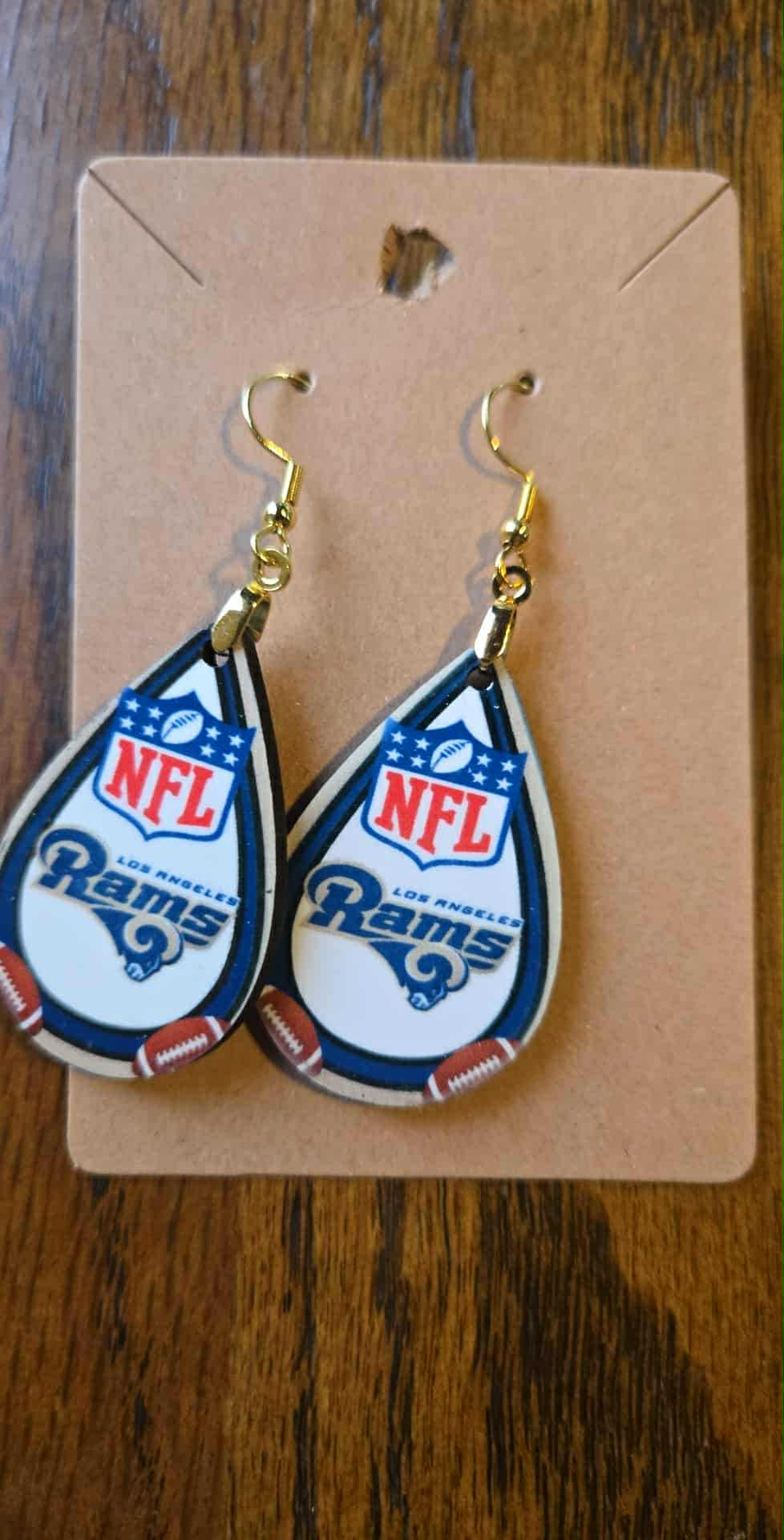 Rams Los Angeles Earrings