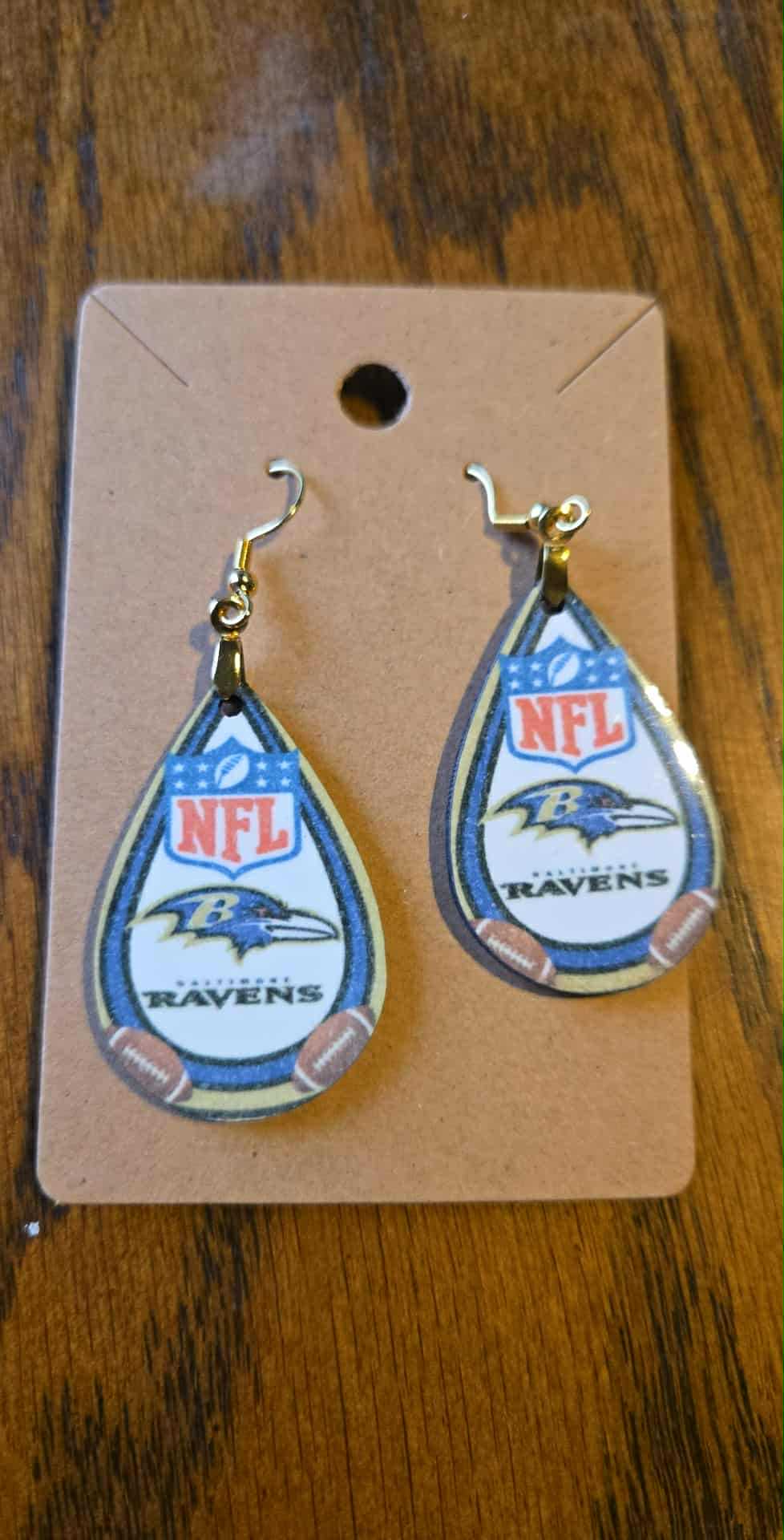 Ravens Baltimore Earrings