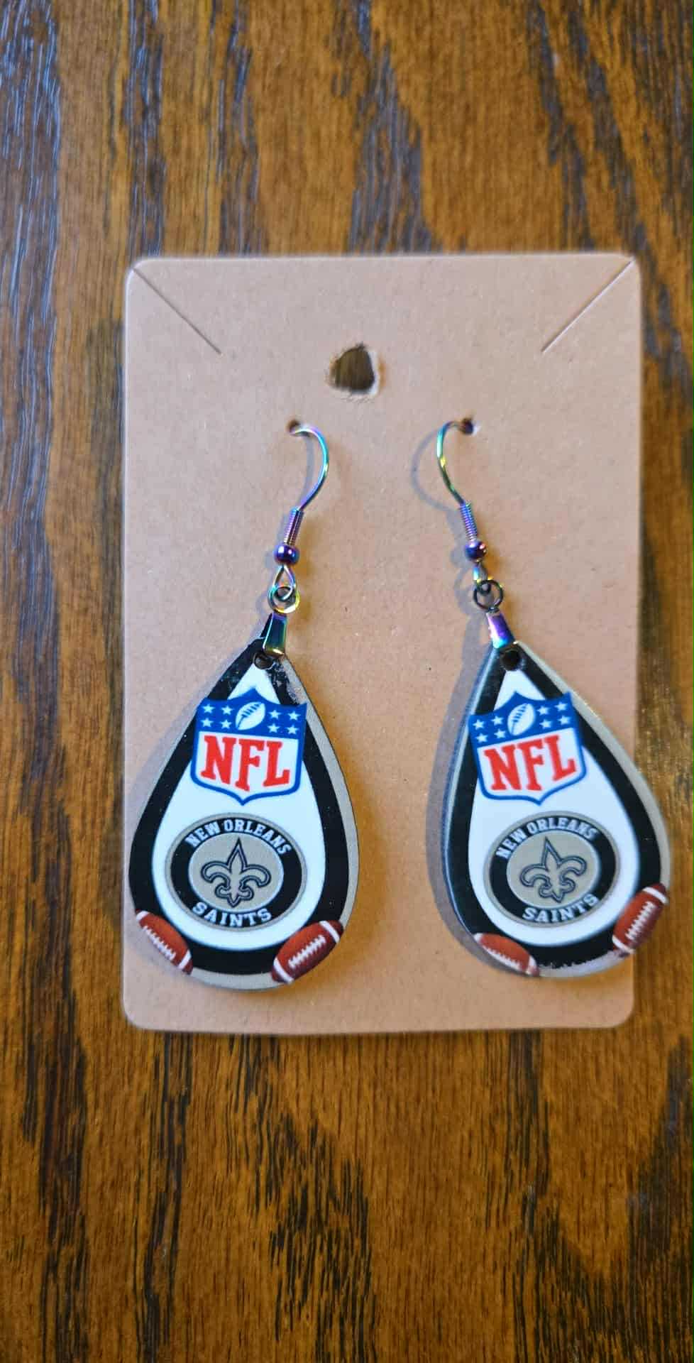 Saints New Orleans Earrings
