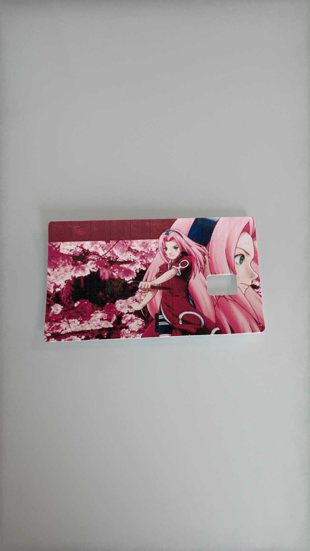 Naruto Credit Card Stickers