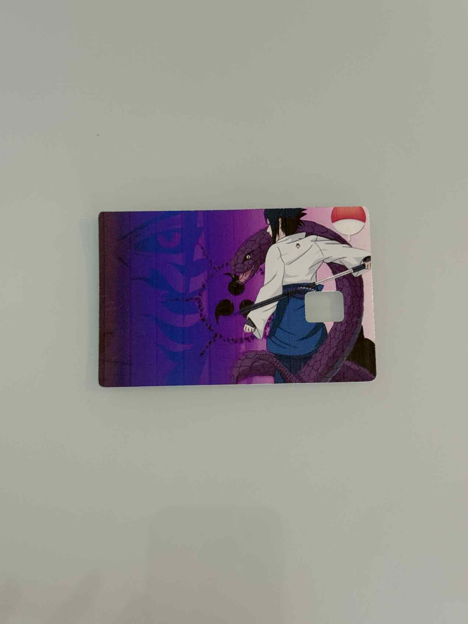 Naruto Credit Card Stickers