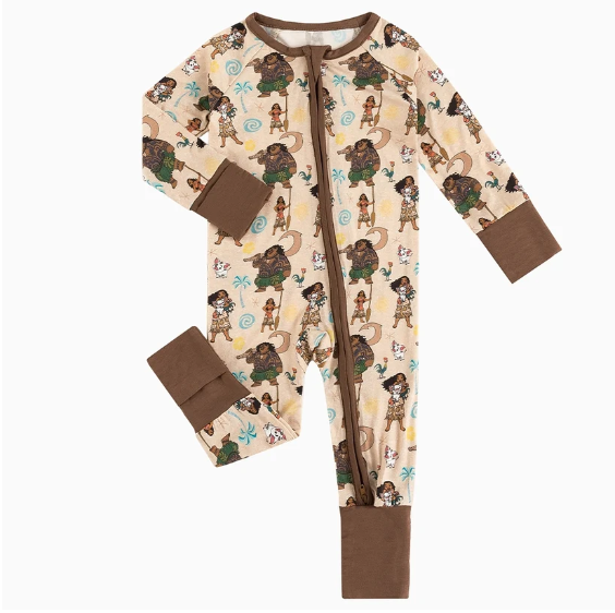Ocean Adventure Bamboo Zipper