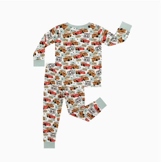 Cars Two-Piece Bamboo Pajama Set