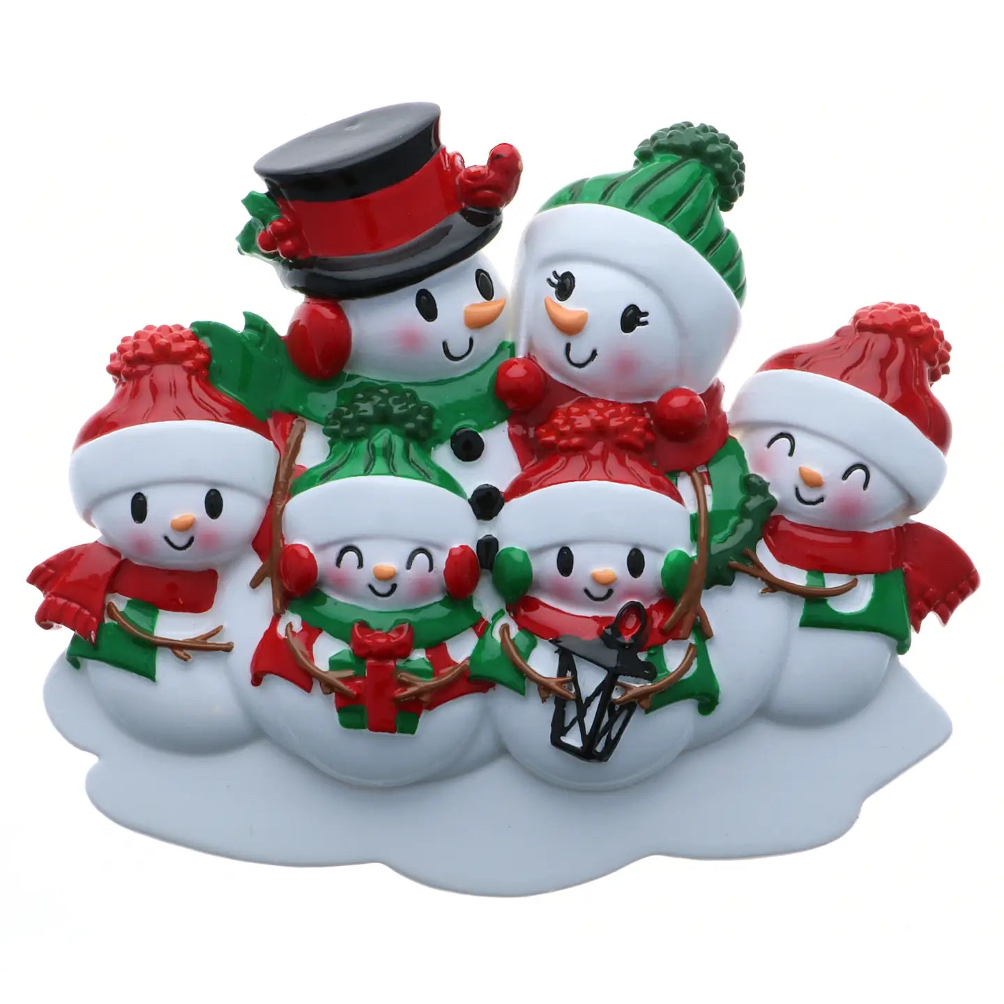 Snowman Family Ornament