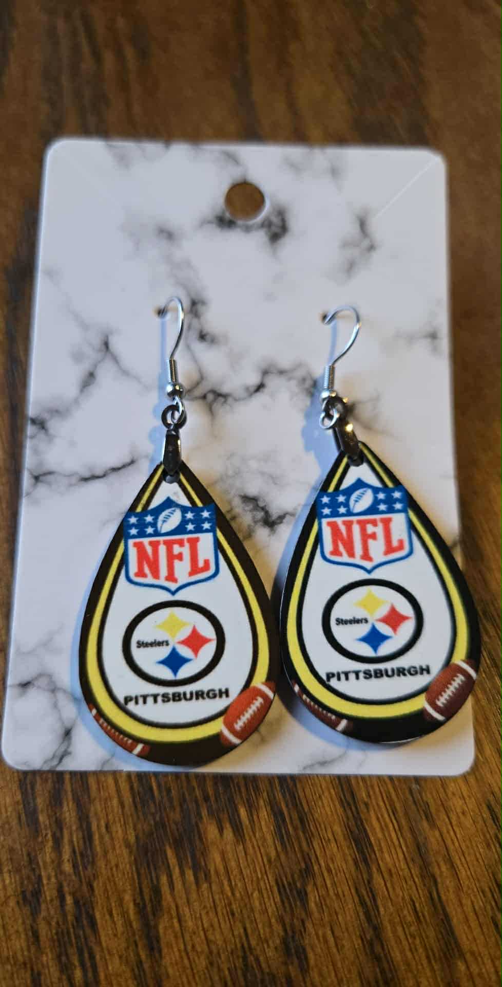 Steelers Pittsburgh Earrings