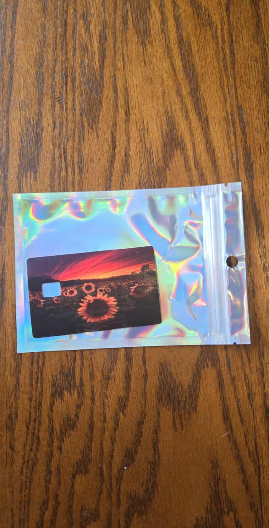 Flowers Credit Card Stickers