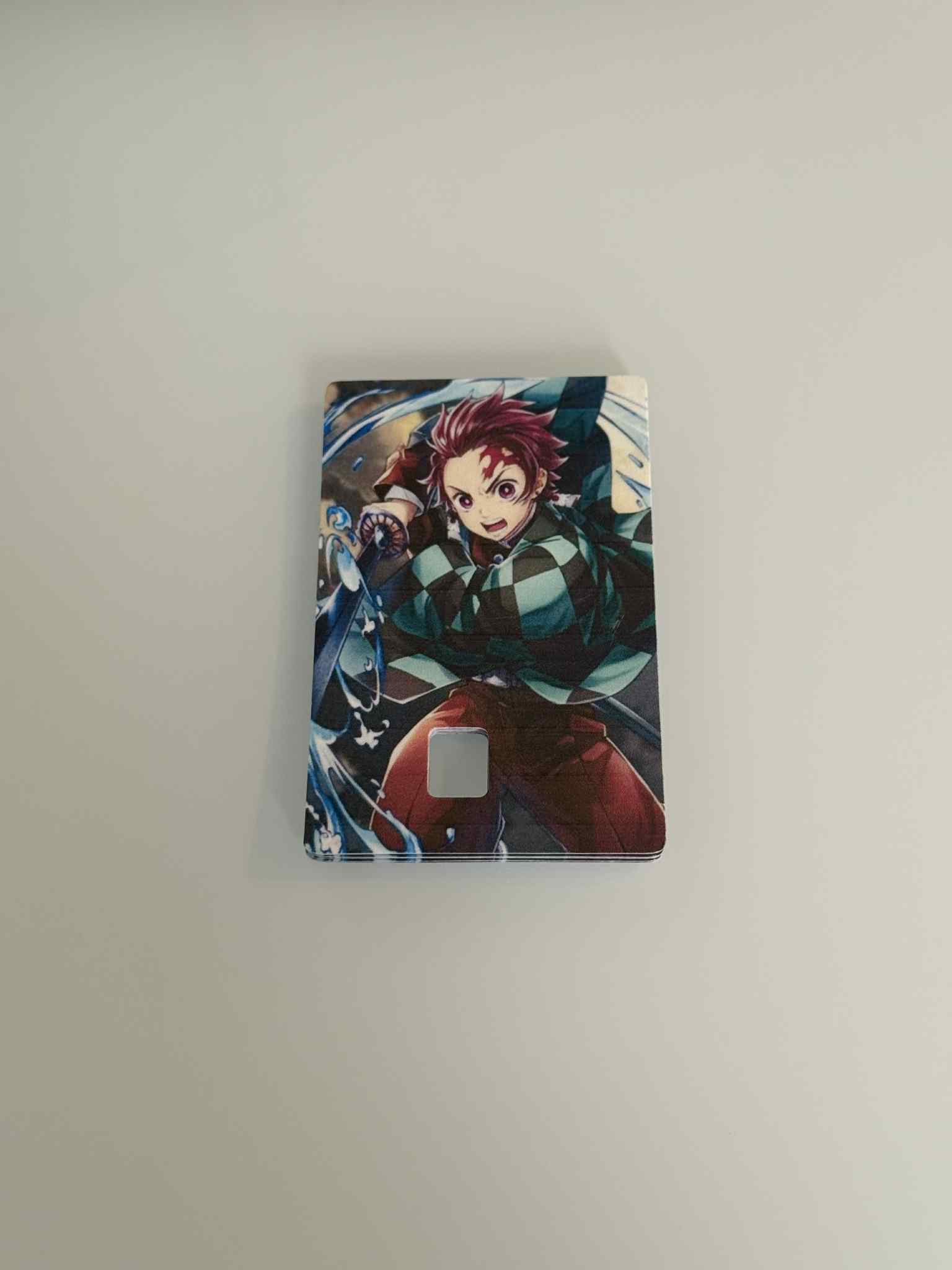 Demon Slayer Credit Card Stickers