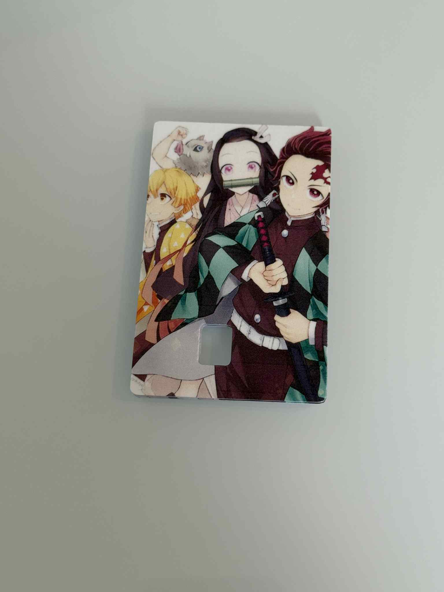 Demon Slayer Credit Card Stickers