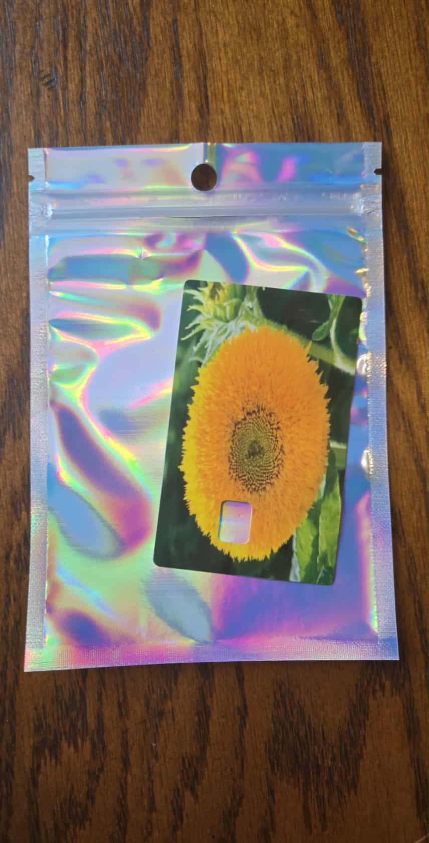 Flowers Credit Card Stickers