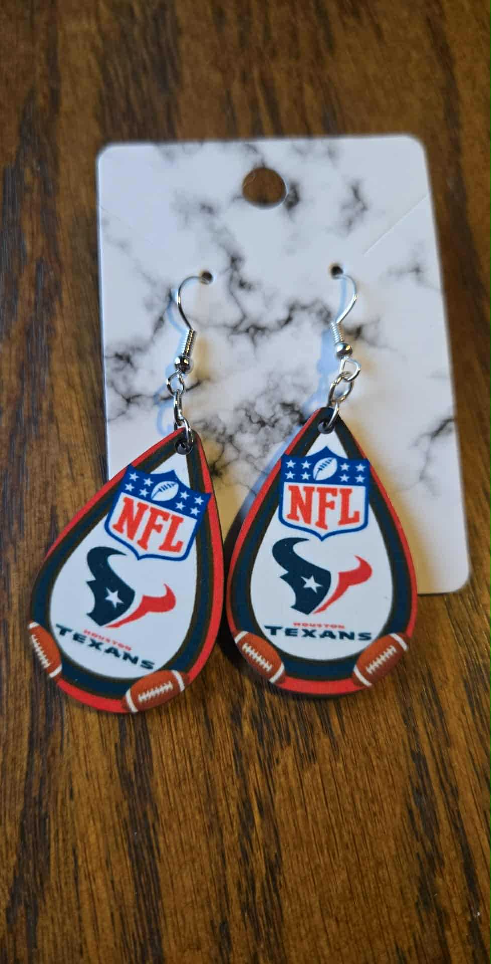 Texans Houston Earrings