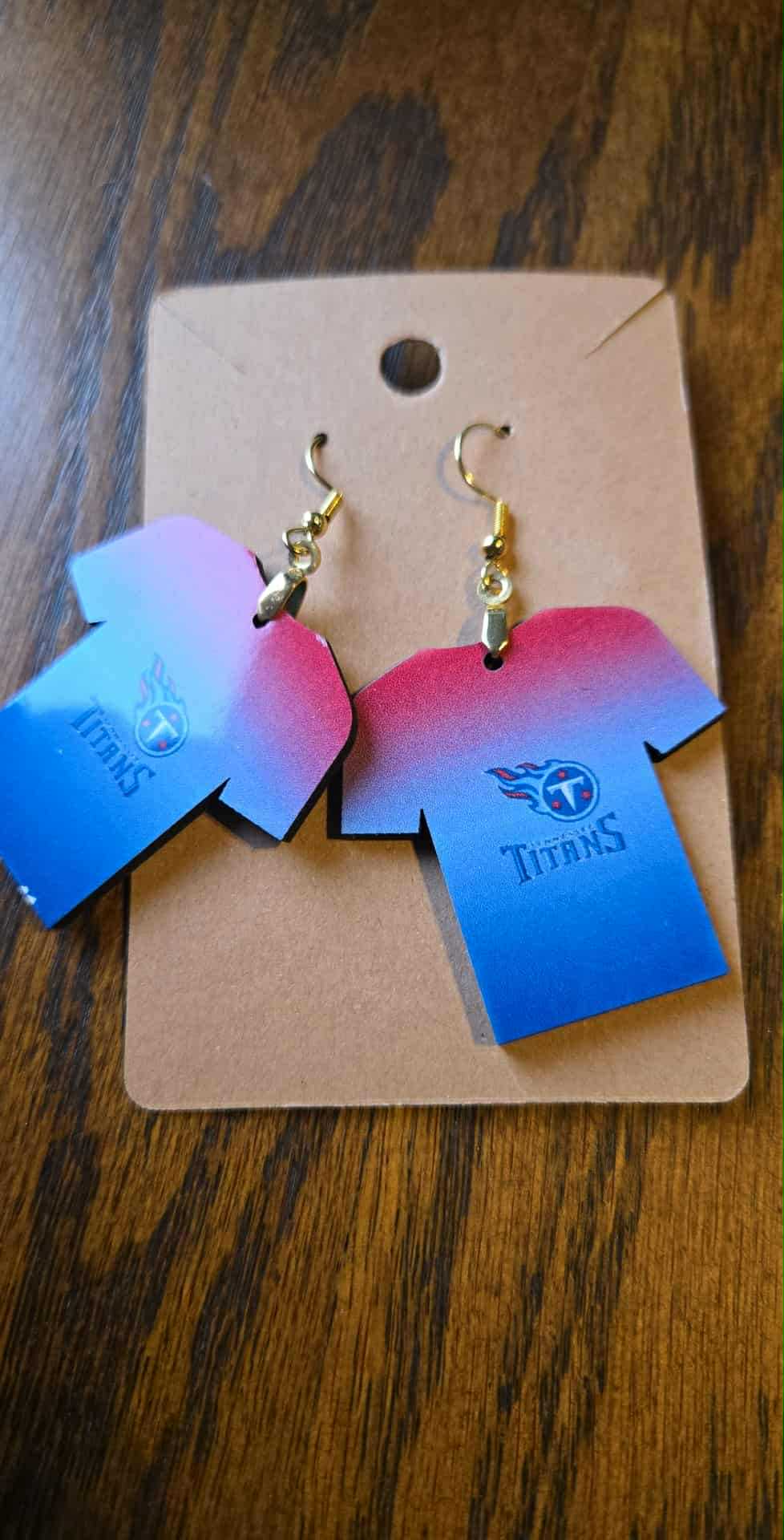 Titans Tennessee Earrings