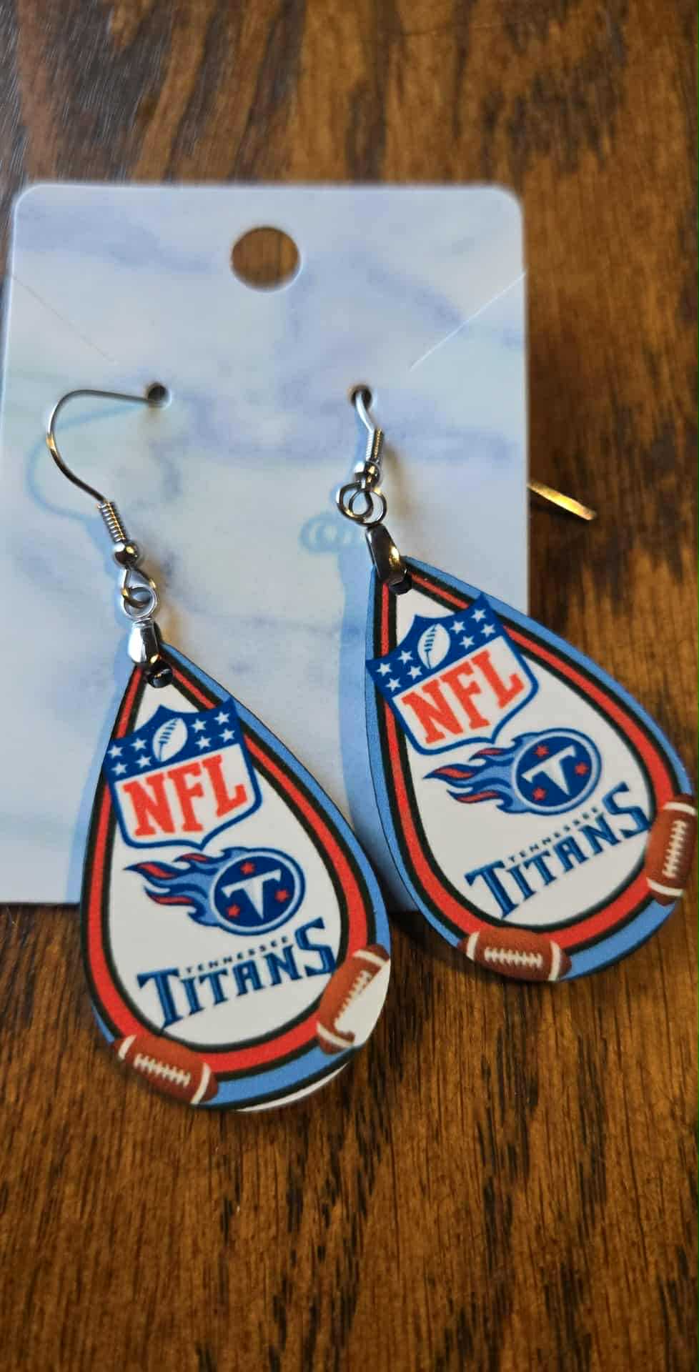 Titans Tennessee Earrings