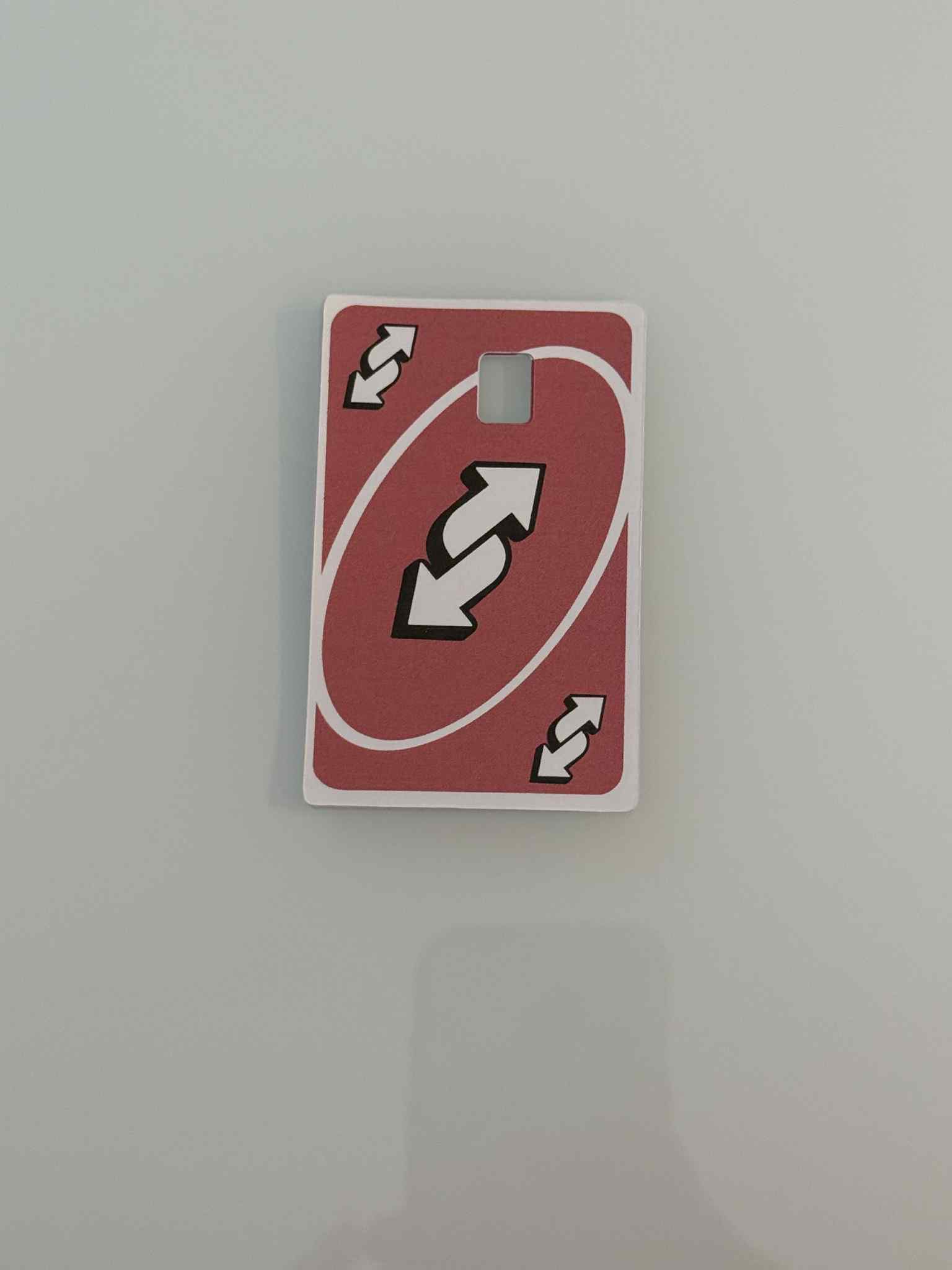 Uno Credit Card Stickers